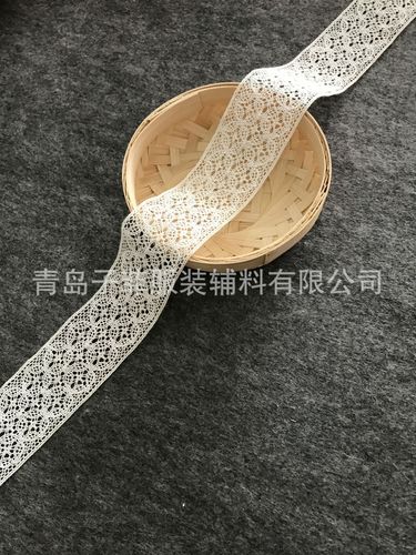 厂家直销 高品质 新款定制diy棉线花边百搭服装 家纺辅料